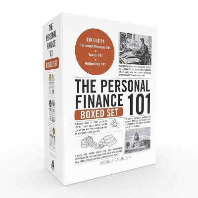 The Personal Finance 101 Boxed Set - (Adams 101) by  Michele Cagan (Hardcover)