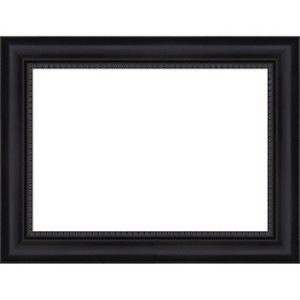 Amanti Art Astor Black Framed Dry Erase Magnetic Board - 1 of 4