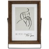 Northlight Wooden Picture Frames with Display Stand - for 5" x 7" Photo - Set of 2 - 4 of 4