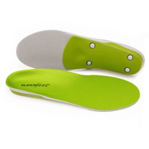 Superfeet All-Purpose Support High Arch Insoles (Green) - Trim-To-Fit Orthotic Shoe Inserts - 1 of 4