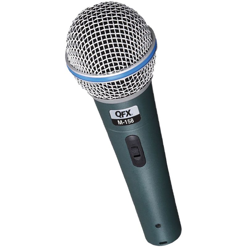 QFX® M-158 Professional Unidirectional Dynamic Microphone, 3 of 5