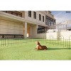 Dolonm 14-Panel Metal Garden Fence 24"H x 20.4"L - Rustproof, Moveable Pet Barrier for Yard, No Tools Needed - 2 of 4