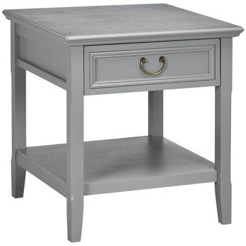 Grey end deals tables for bedroom