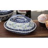 Blue Rose Polish Pottery M077 Manufaktura Butter Dish - 2 of 3
