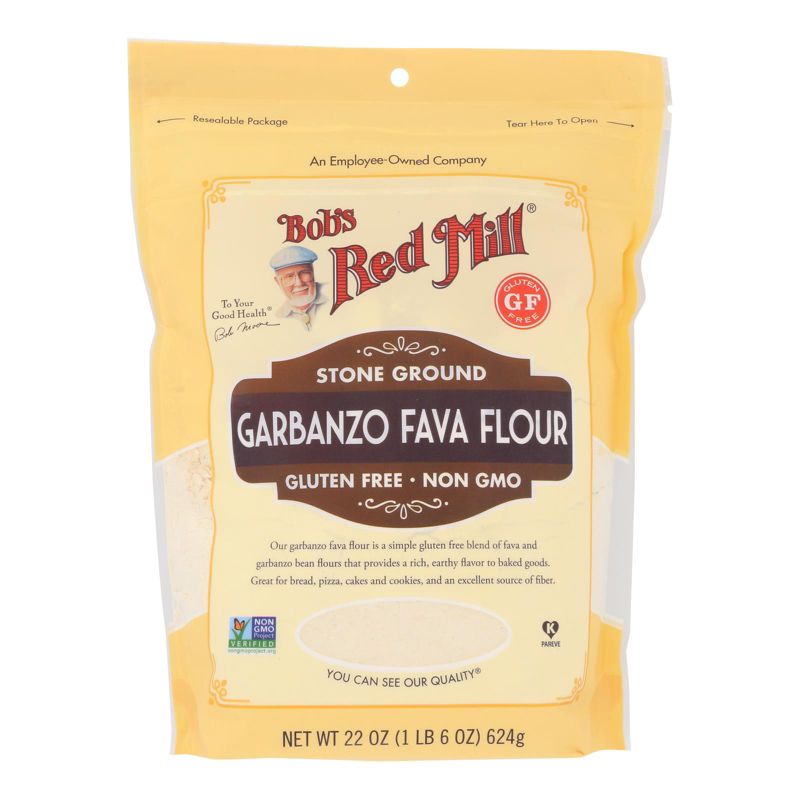 Bob's Red Mill Garbanzo-Fava Flour Gluten Free - Case of 4/22 oz, 2 of 7