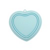 Unique Bargains Portable Heart Makeup Brush Cleaning Mat 1 Pc - 4 of 4