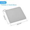 Unique Bargains Silicone Anti-Odor Durable Soft Floor Drain Cover 4 Pcs - 2 of 4