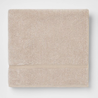 Performance Texture Bath Towel Tan - Threshold™