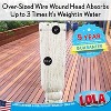 Lola Products 12 Oz. Cotton String Wet Mop w/ Wire Wound Head, Absorbs 4x its Weight in Water, Durable & Super Absorbent Floor Cleaning, 1 Count - 2 of 3