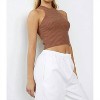 Women's Mariesol Sleeveless Knit Tank Top - WithBlack M - 2 of 2