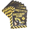 Blue Panda 100 Pack Construction Theme Birthday Disposable Party Napkins 6.5 in - 3 of 4