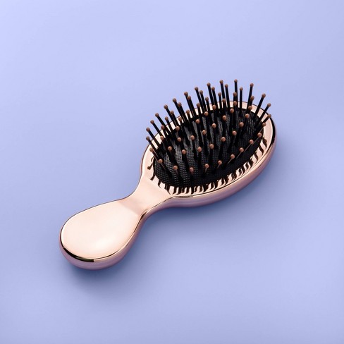 Mini Hair Brush More Than Magic Metallic Bronze Target