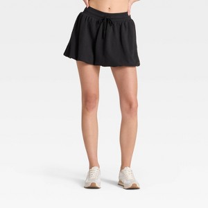 Women's French Terry Bubble Skort - JoyLab™ - 1 of 4