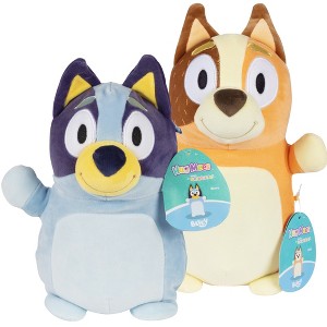 Squishmallows 10" Bluey HugMees 2pk Plush - Bluey & Chilli- Officially Licensed 2025 Jazwares Dog Stuffed Animals - Great Gift for Kids & Fans - 1 of 4