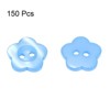 Unique Bargains Resin 2-Hole Craft Replacement Flower Sewing Buttons 150 Pcs - 3 of 4