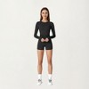 Anna-Kaci Active Women's High Waist Stretch Fit Athletic Shorts with Smooth Seam Detailing and Supportive Fabric - 3 of 4