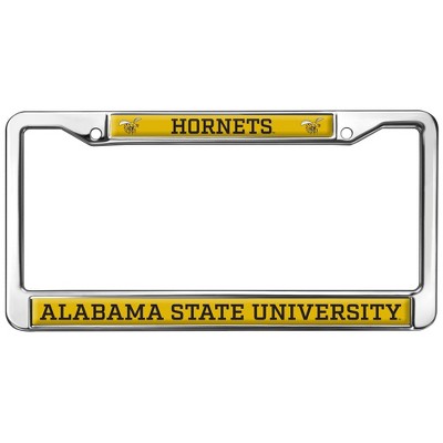 Alabama State University Hornets Full Size Standard License Plate Metal Frame