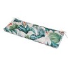 NewHome**Waterproof Bench Seat Cushion with Non-Slip Ties for Indoor/Outdoor Furniture, 51.18x19.68in**white 8cm thick - 4 of 4