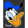 Women's Mickey & Friends Donald Duck Big Face Racerback Tank Top - 2 of 4