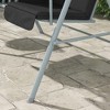 Resenkos 2-Seater Swing With Canopy & Table, Patio Garden Swing, Poolside Backyard Relaxation, Gray - 4 of 4