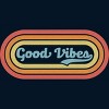 Men's Design By Humans Good Vibes By LuckyU T-Shirt - 2 of 4