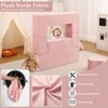 6-Pcs Modular Kids Play Sofa, Kids Convertible Sofa, Removable Cover, for Playroom, Bedroom - 4 of 4