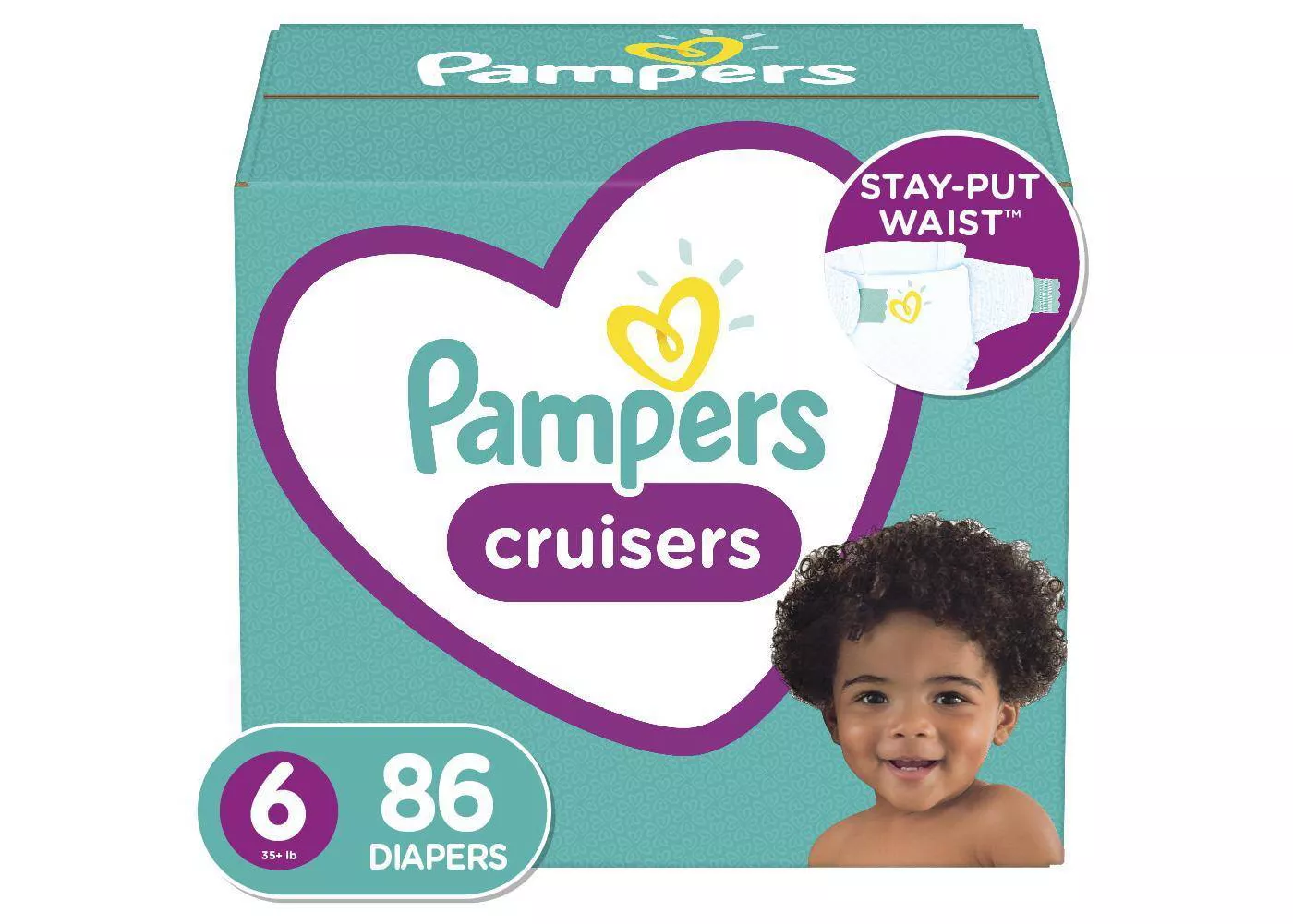 Pampers Cruisers Diapers Super Pack - (Select Size) - image 1 of 4