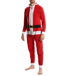 SLEEPHERO Men’s Novelty Long Sleeve Pajama Union Suit Costume - 1 of 4