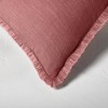 Lumbar Heavyweight Linen Blend Throw Pillow - Casaluna™ - 4 of 4