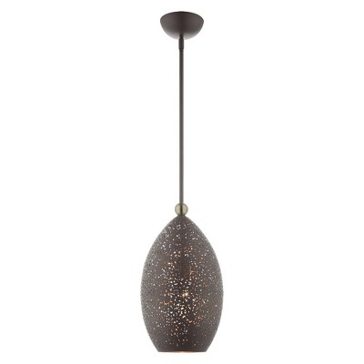 Livex Lighting Charlton 1 - Light Pendant in  Bronze