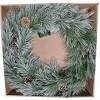 Holiday Living 30-in Snowy Berkshire Pre-Lit Artificial Wreath Battery-Operated - 4 of 4