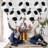 KatchOn, Black and White Mylar Soccer Balloons - Huge 22 Inch, Pack of 6 | 4D Soccer Balloon - 2 of 4