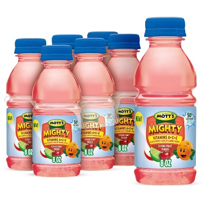 Mott's Mighty Fruit Punch Juice Drink - 6pk/8 fl oz Bottles