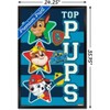 Trends International Nickelodeon Paw Patrol - Top Pups Framed Wall Poster Prints - 3 of 4