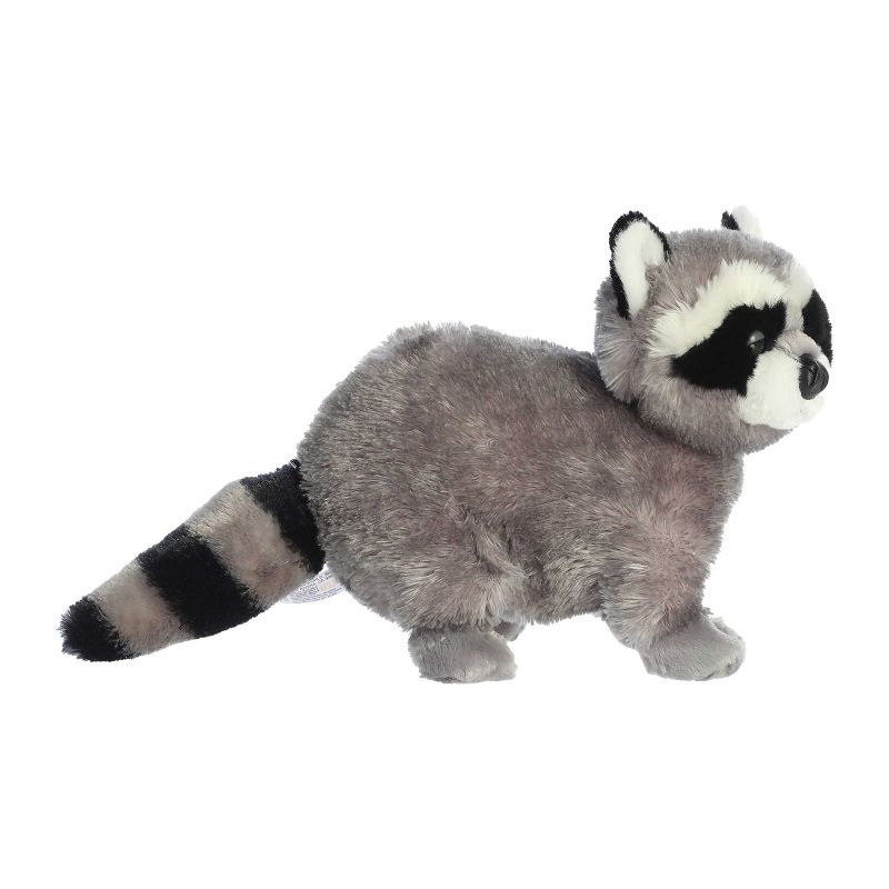 Aurora Flopsie 12" Bandit Raccoon Grey Stuffed Animal, 3 of 5
