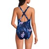 Lands' End Women's Chlorine Resistant Scoop Neck X-Back High Leg Soft Cup Tugless Sporty One Piece Swimsuit - 2 of 4