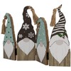 Northlight Wooden Gnomes Hinged Christmas Decoration - 10.75" - 3 of 4