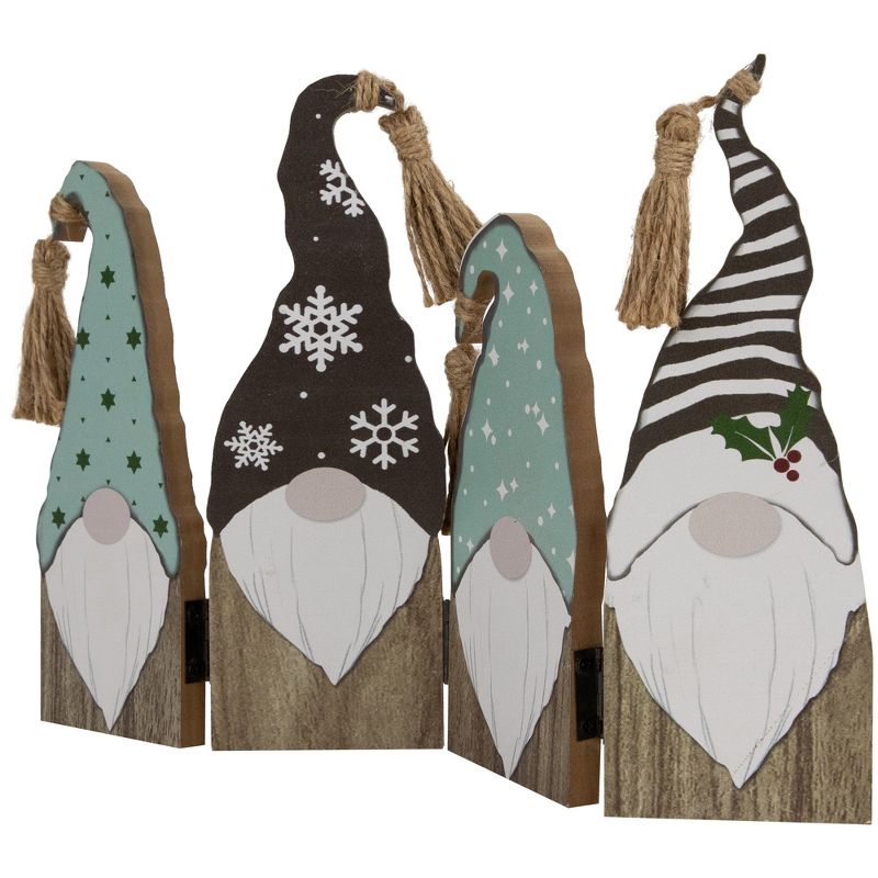 Northlight Wooden Gnomes Tabletop Christmas Decoration - 10.75", 3 of 8