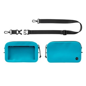 Nite Ize RunOff Waterproof Hip Pack - Bag for Phone & Travel Essentials - Crossbody Beach Tote & Travel Pouch with IP67 Rating - Blue - 1 of 4