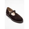 Janney - Brown Suede Genuine Leather Strap Loafer (Women) | Forever & Always Shoes - 3 of 4
