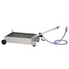20 Gallon Low-Profile Oil Drain Pan, Oil Drain Tank With Hand Pump, Oil Drain Pan With 7ft Evacuation Hose And Swivel Wheels, Waste Oil Change Pan - 2 of 4