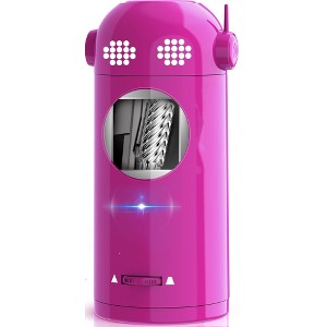 Aoibox Electric Pencil Sharpener Fully Automatic Robot Style, Rechargeable Hands-Free Sharpener for Home, Office, Classroom, Pink - 1 of 4