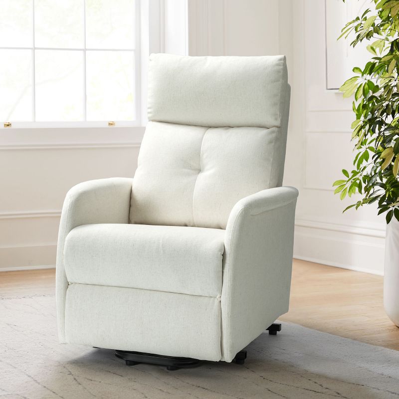 Gina Mid-century Power Remote Recliner with Metal Base  | ARTFUL LIVING DESIGN, 1 of 11