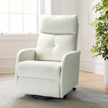 Gina Mid-century Power Remote Recliner with Metal Base  | ARTFUL LIVING DESIGN