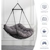 KTMBDW Hanging Chair, Hammock Chair with Thick Cushion, Boho Swing Chair for Bedroom, Patio, Balcony, Garden, Accessories Included - 4 of 4