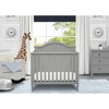 Delta Children Parker Mini Convertible Baby Crib with Mattress and 2 Sheets - image 2 of 4