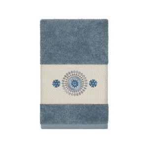 Linum Home Textiles 100% Turkish Cotton ISABELLE Embellished Towel Set - 1 of 2