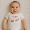 Everyday Kids Christmas Collection Santa’s Little Helper Baby Onesie – Holiday Sleigh Graphic Bodysuit - 4 of 4