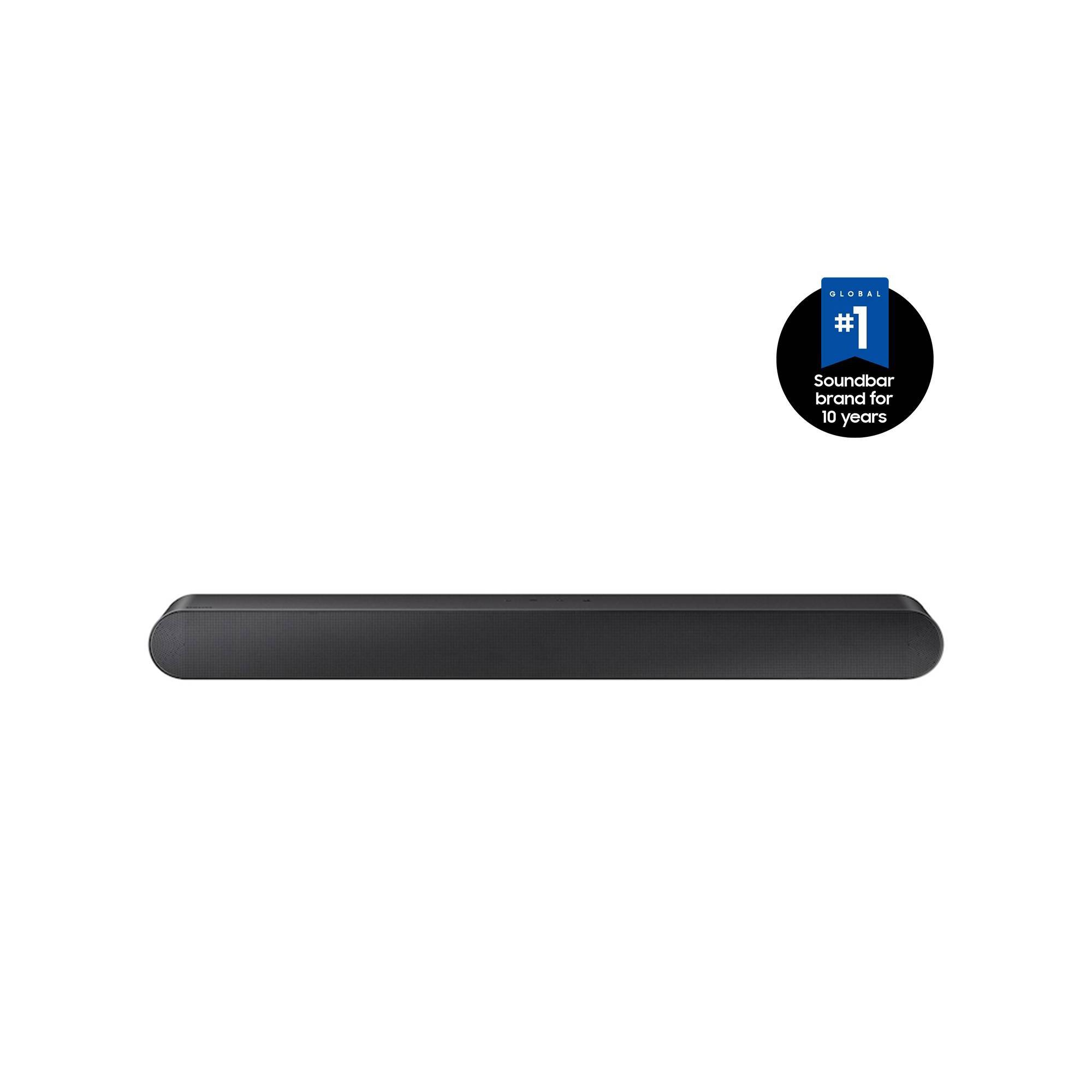 Samsung 3.0Ch Soundbar with Built-in Woofer - Gray (HW-S50B): Bluetooth & HDMI Connectivity