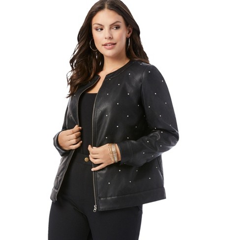 Bomber jacket ladies plus on sale size